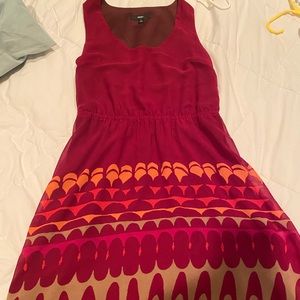 Mossimo dress in bright colors- lightweight fabric.